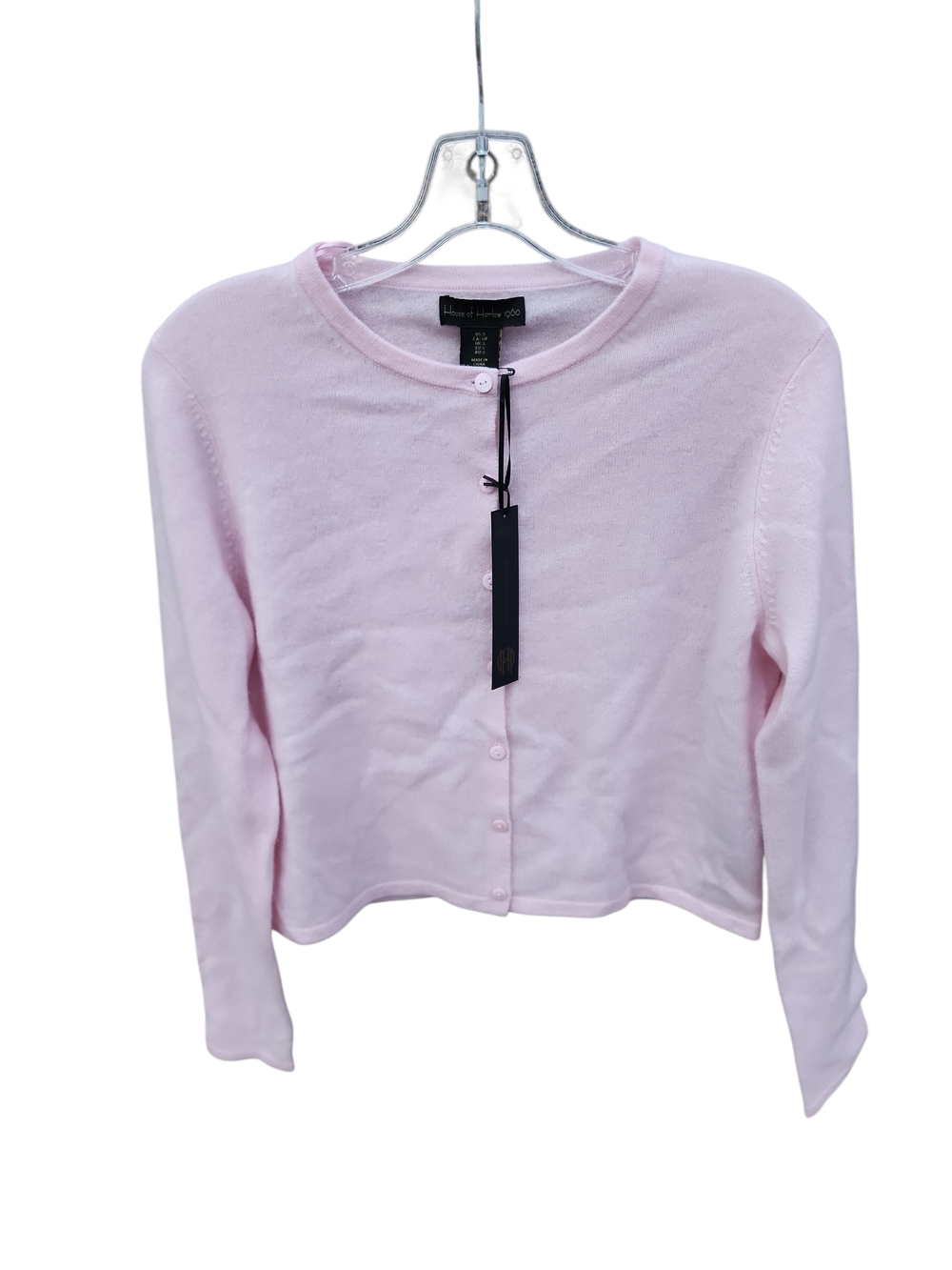 House Of Harlow Cashmere Crewneck Cardigan Small